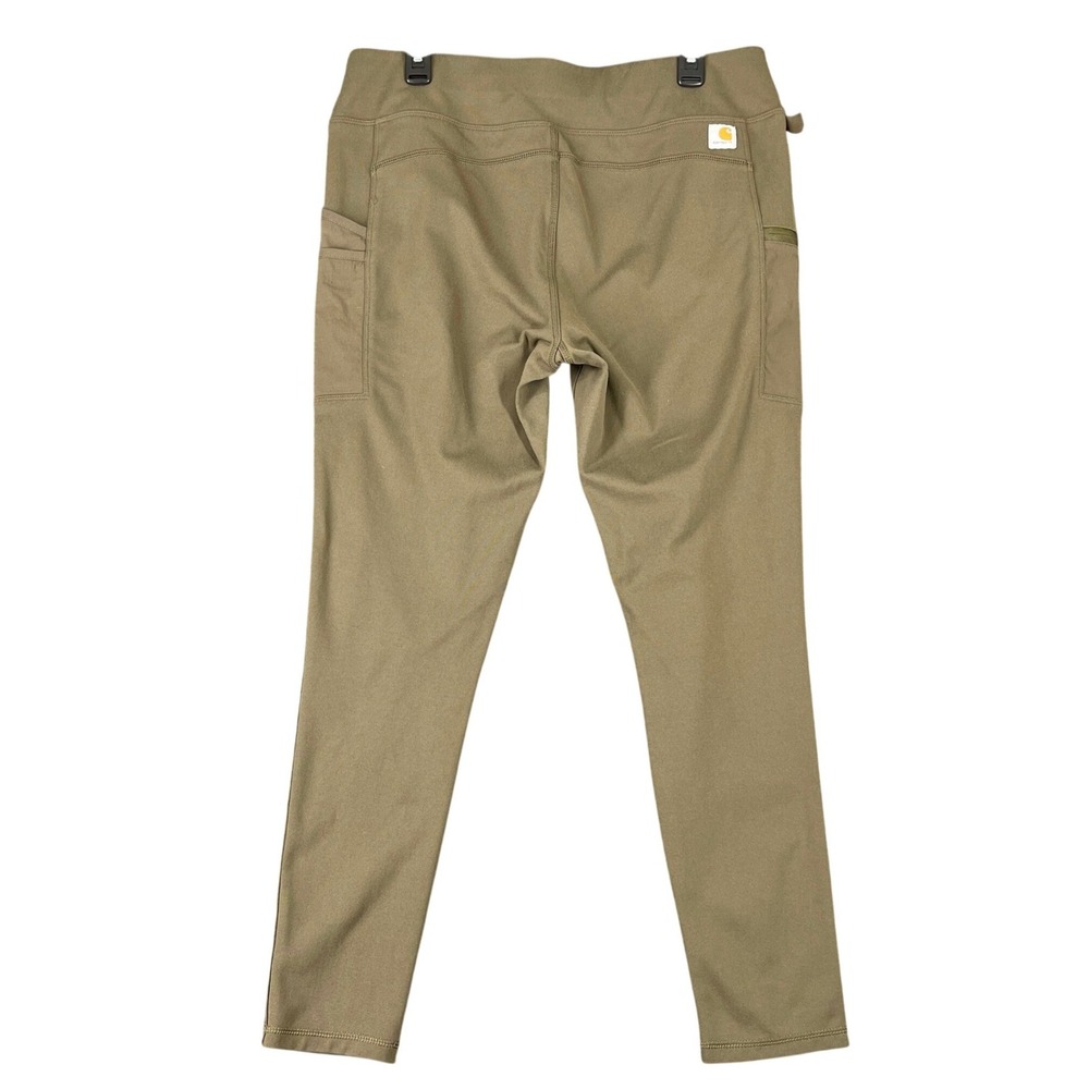 Carhartt Fitted Utility Leggings‎ Women L High Rise Pocket Stretch